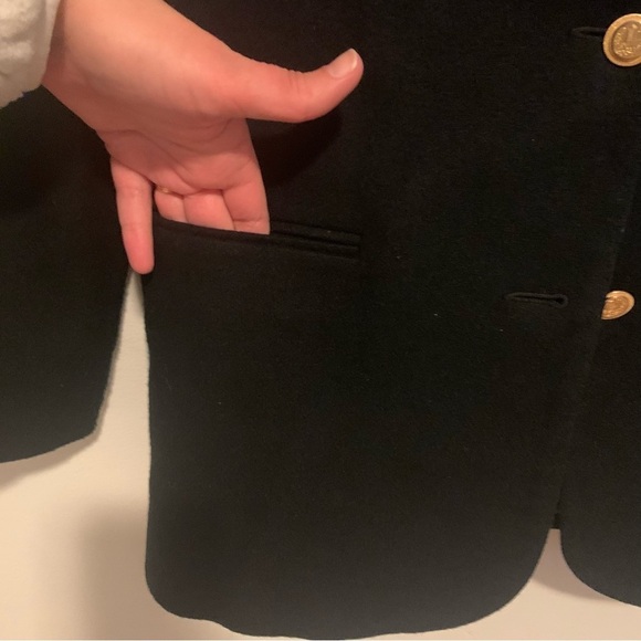 Women’s Appleseed’s Wool and Cashmere Blend 2 Button Blazer Coat Size 8 - Picture 3 of 13